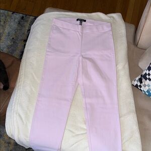 Ellen Tracy Light Pink Waistband Pull-On Pants